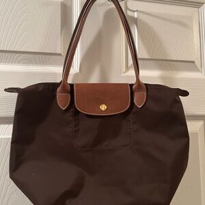 Longchamp Brown Tote Bag